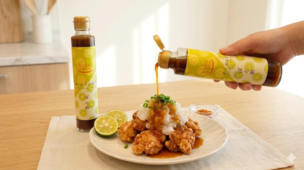 唐揚げの
おろしぽん酢がけ